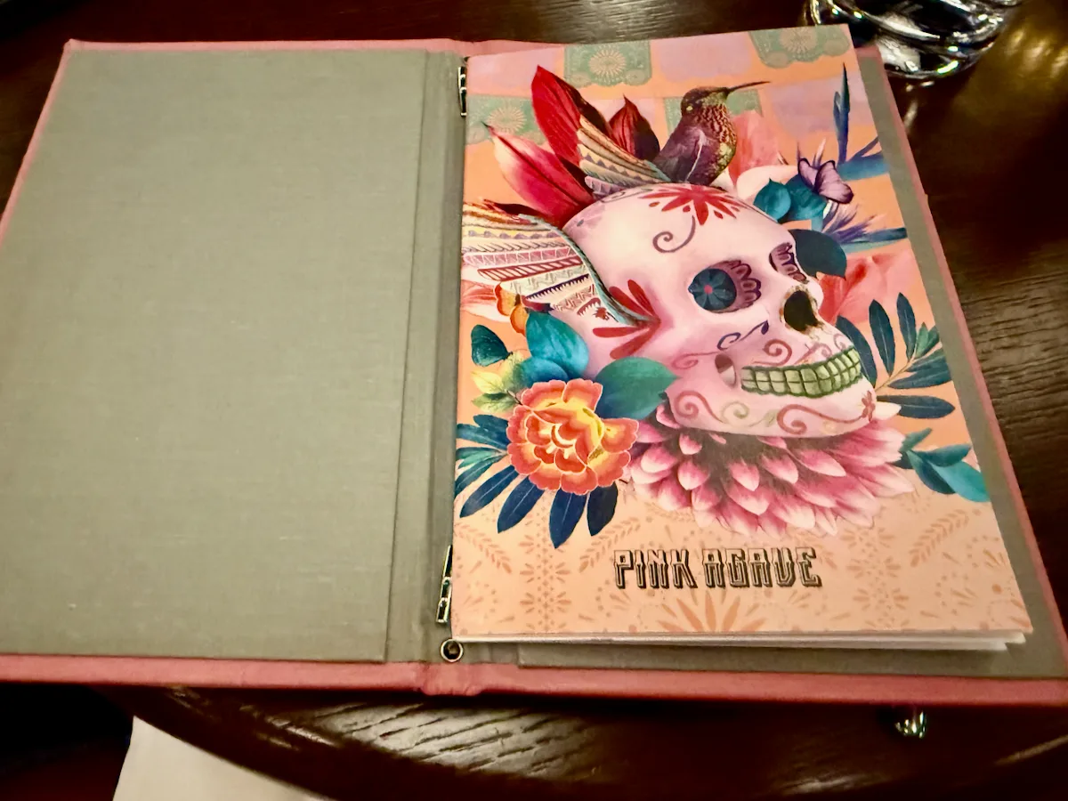 Pink Agave Menu -- A Taste of Mexico at Sea on Virgin Voyages