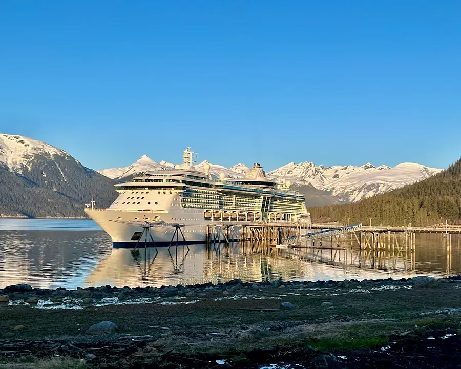 Brilliance of the Seas at Haines, Alaska