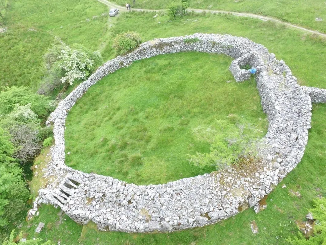 Moneygashel Cashel, Cuilcagh Lakelands UNESCO Global Geopark, County Cavan. Photo: Courtesy Cavan County Council / Failte Ireland / Tourism Ireland