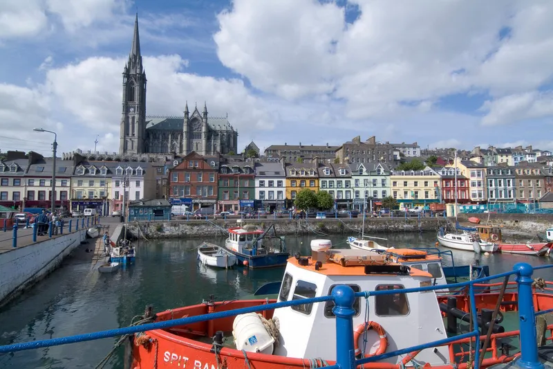 Cobh, Port of Cork. Photo: Chris Hill / Copyright: Tourism Ireland