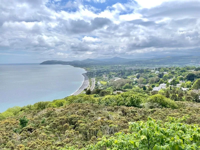 Killiney Bay from Killiney Hill, South Dublin. Photo: Courtesy Paola Floris