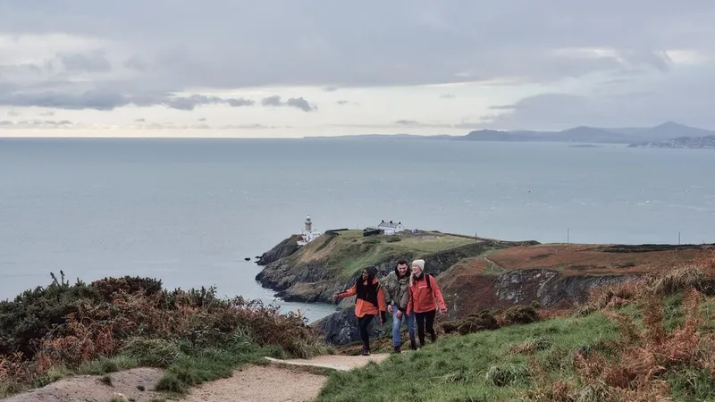 Howth cliff walk, Dublin Bay. Photo: Courtesy Failte Ireland