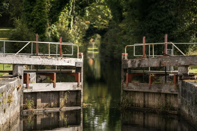 Lock Gates, Royal Canal, Cloondara, County Longford. Photo: County Longford Tourism