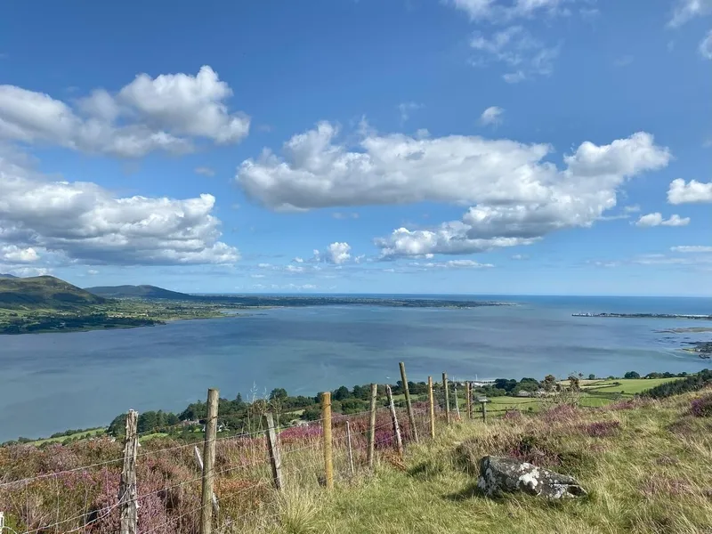 View from Slieve Foye summit, Cooley Peninsula. Photo: Courtesy Bernice Naughton