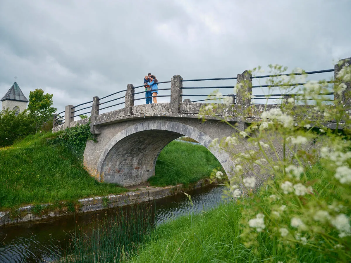 Canal Bridge, Lough Boora Discovery Park, County Offaly. Courtesy Failte Ireland