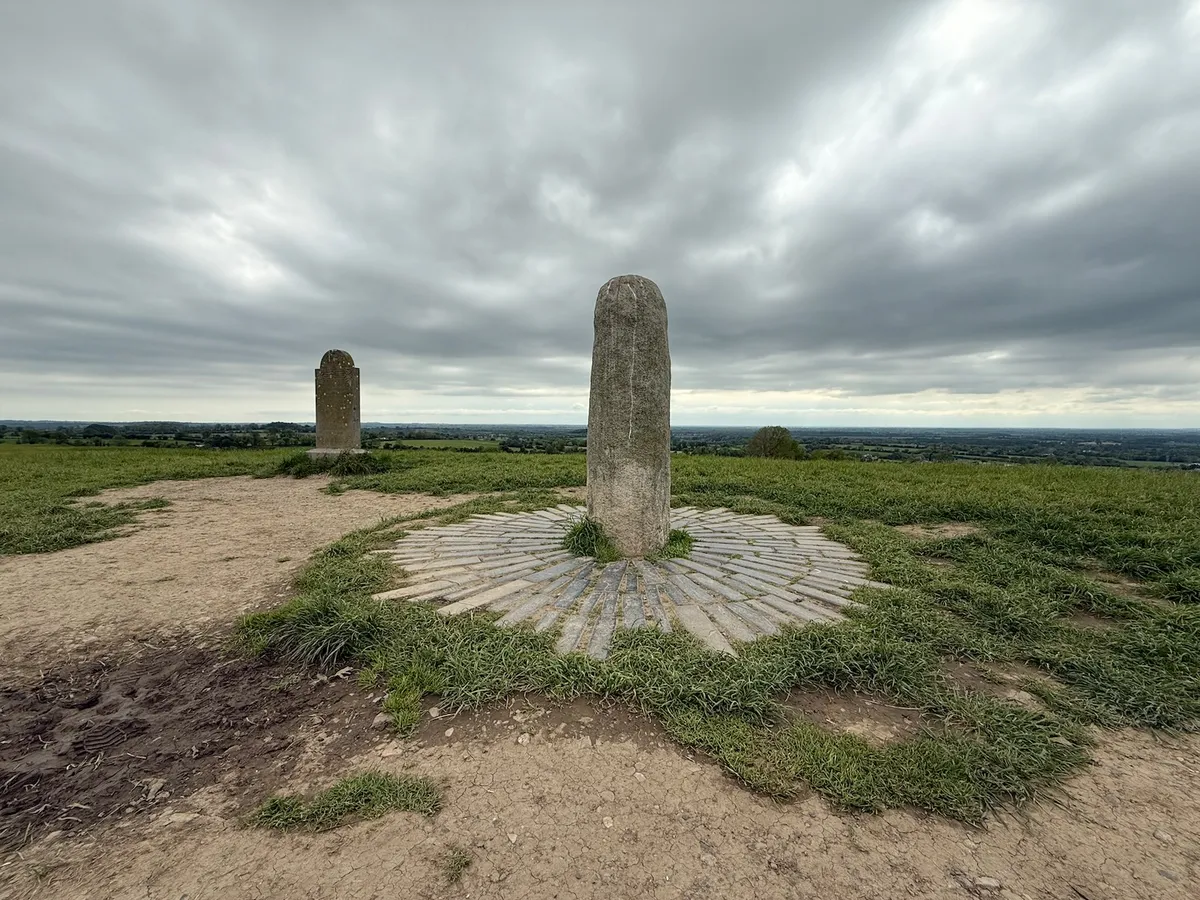 Hill of Tara earthworks and panoramic view, County Meath. Photo: Patrick Hughes