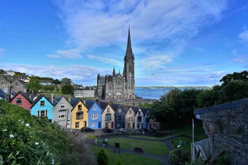 A view across Cobh Harbour