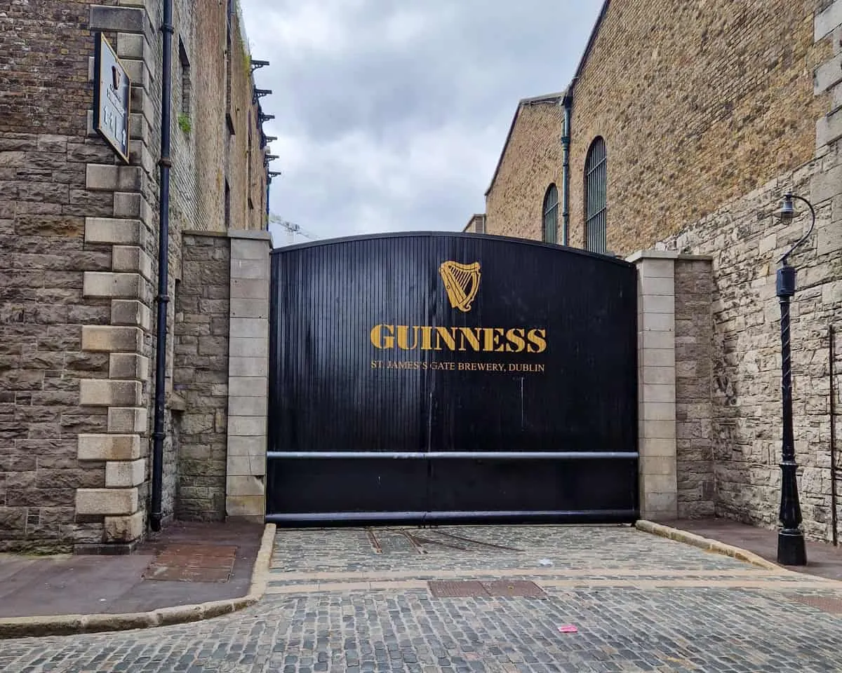 St James' Gate at Guinness - Courtesy Failte Ireland
