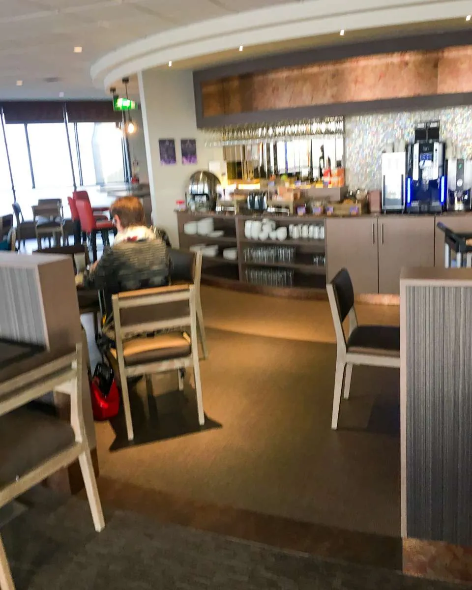 The layout of the Causeway Lounge