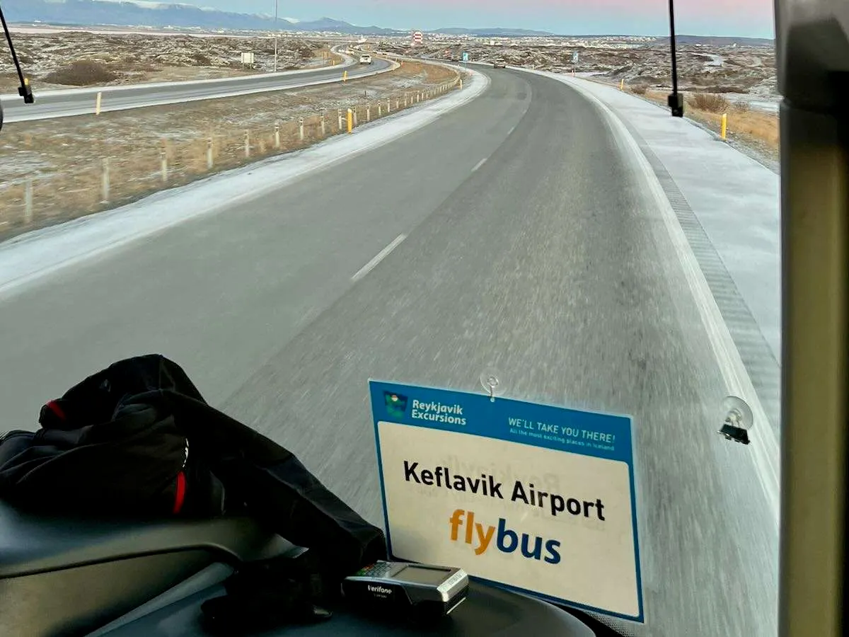 Getting from Keflavik Airport to downtown Reykjavik - 5 options & costs