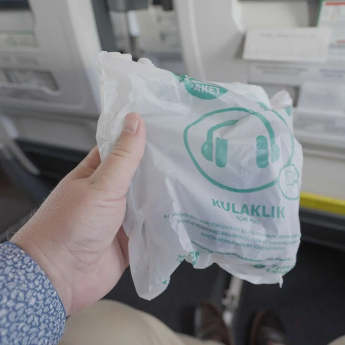 Headphones are provided in Turkish Airlines but are not of the highest quality. 