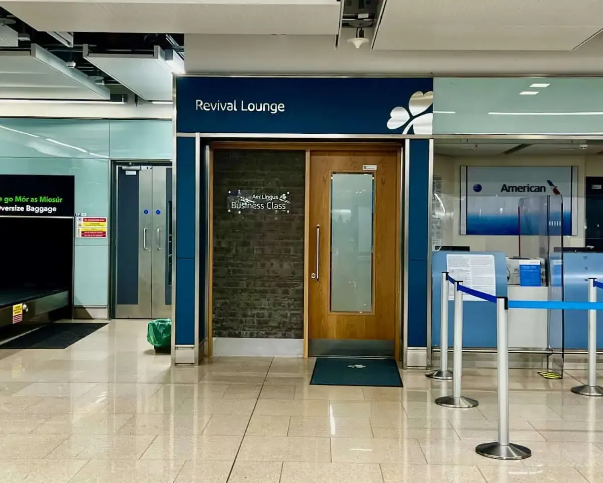 Review: Aer Lingus Revival Lounge Terminal 2, Dublin Airport Arrivals