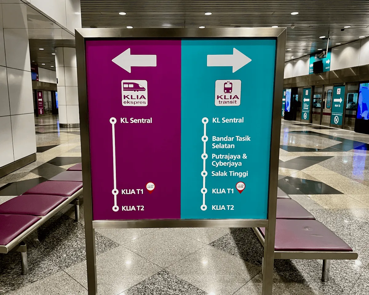 How to Take the Train from Kuala Lumpur Airport to the City Centre (KLIA Ekspres)