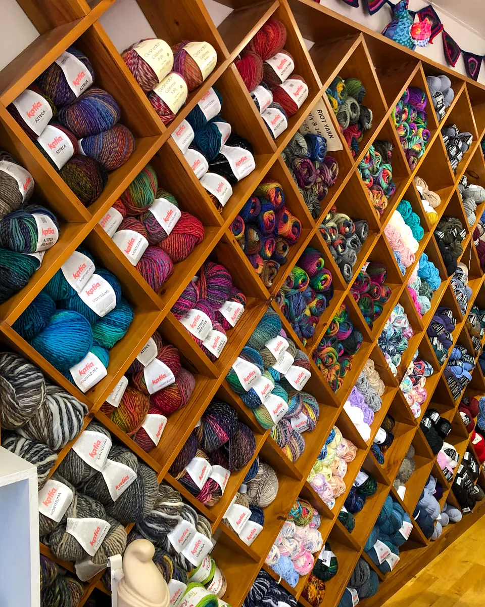 Knitting supplies