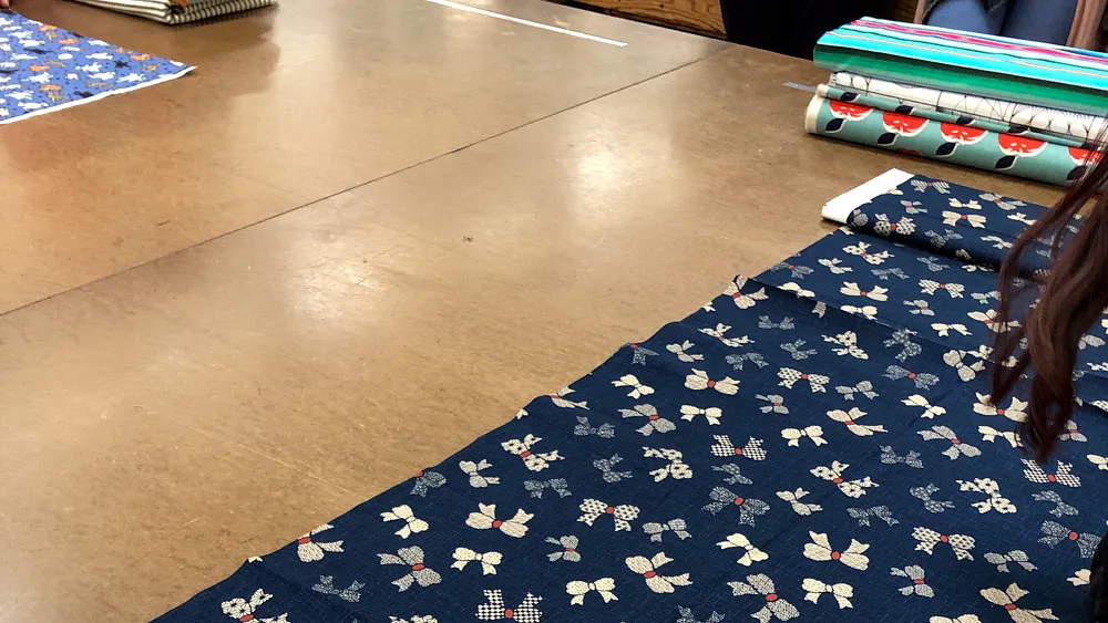 The fabric aisles