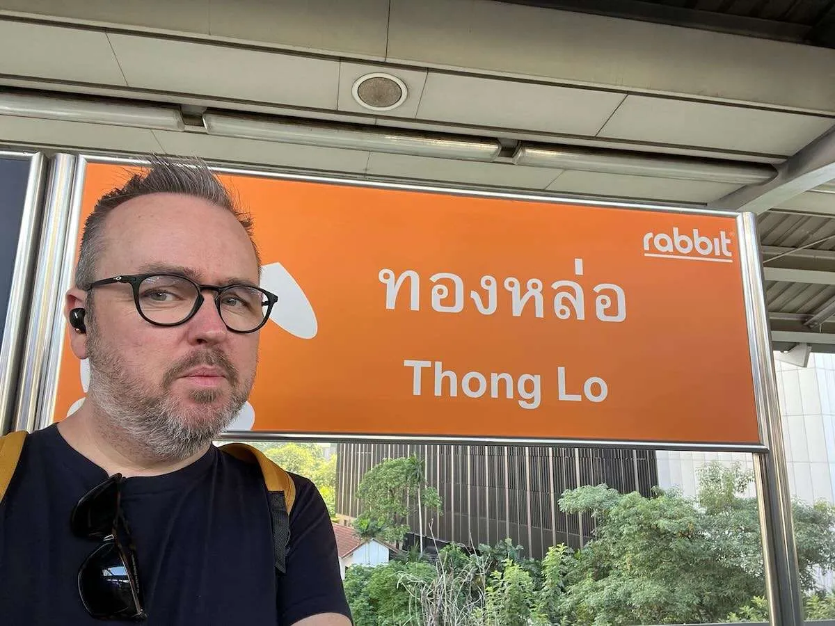 Thong Lo BTS Station in Bangkok