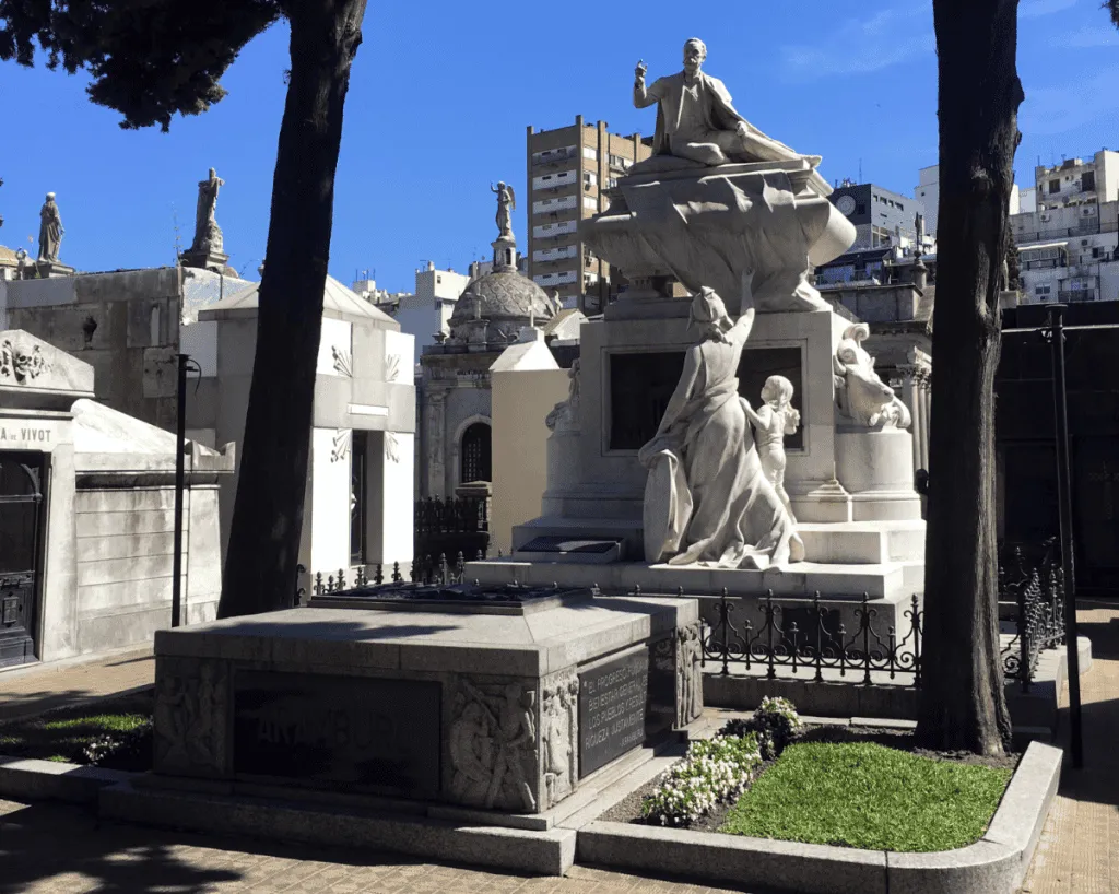 An image from La Recoleta cemetery in Buenos Aires