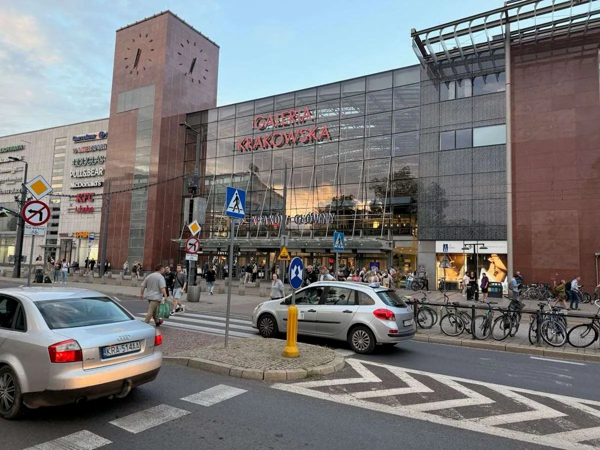 © Patrick Hughes - Galeria Mall is beside the main train station in Kraków (September 2025)