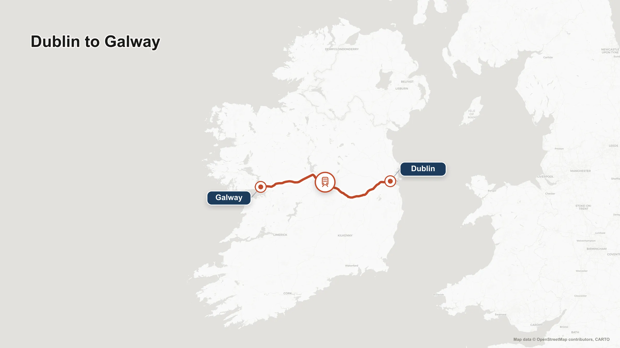 Dublin To Galway By Train Fares From 14 Times And How To Book 2026 Dublin To Galway Rail.webp