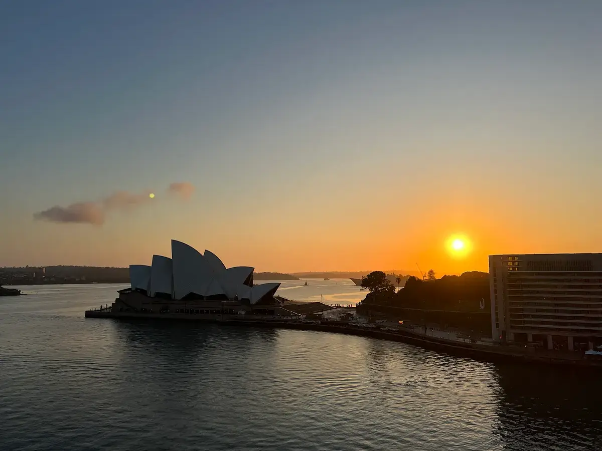 Sydney Opera House at dawn