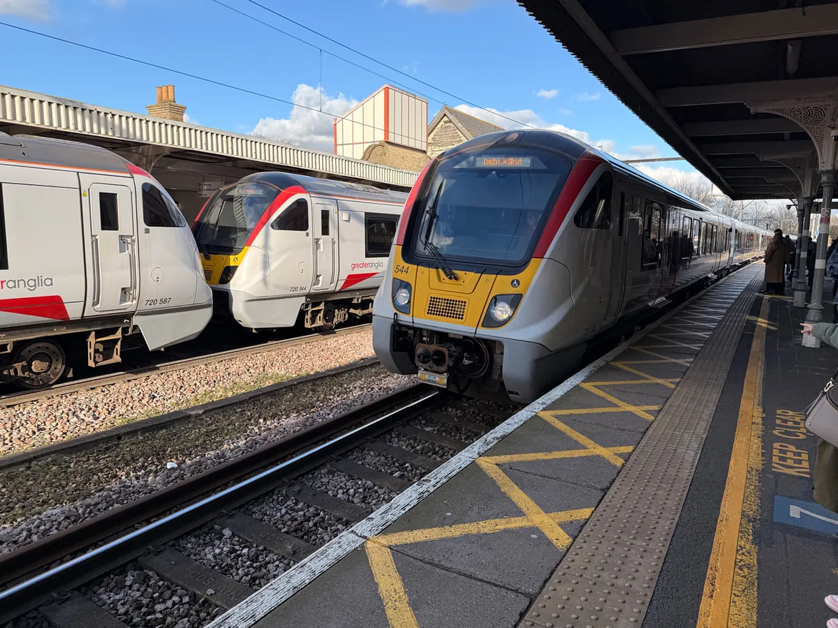 Chelmsford to London Liverpool Street: A Commuter Rail Experience on Greater Anglia